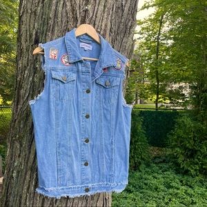 Cute jean vest